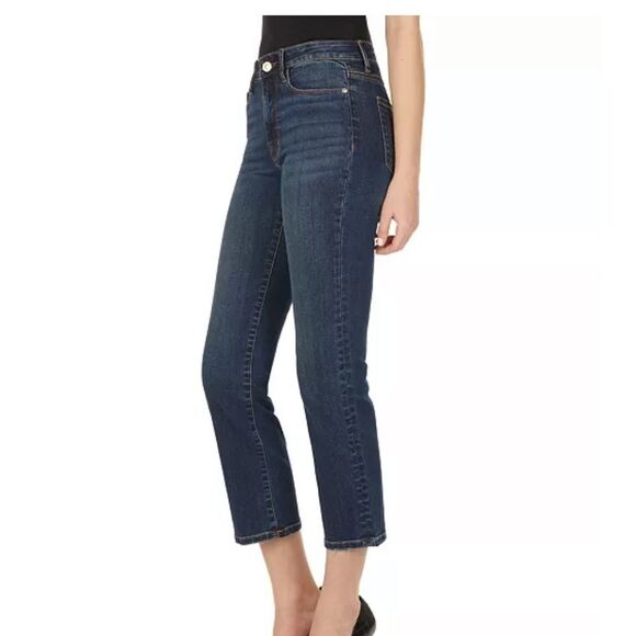 New Numero Juniors' Straight Ankle Jeans, pants size 25 - Picture 3 of 6